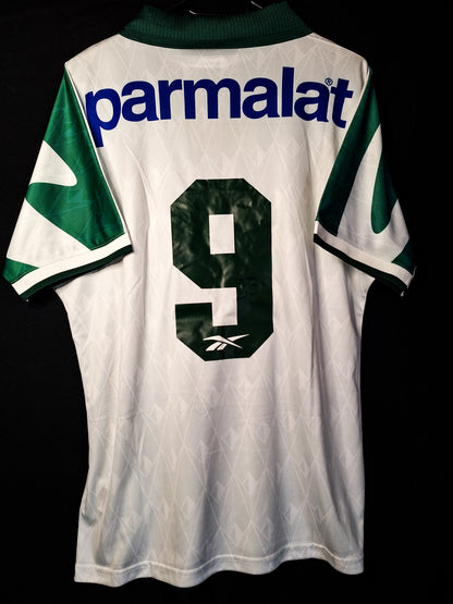 Tricou fotbal retro Palmeiras nr 9, L