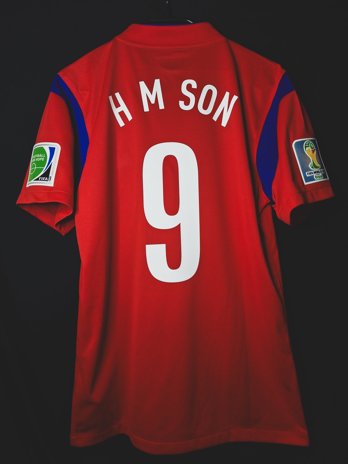 Tricou fotbal Coreea de Sud, Heung Ming Son 9, S