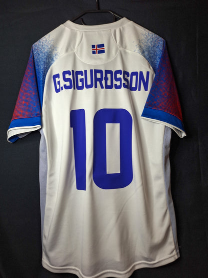 Tricou fotbal Islanda 2018, Sigurdsson 10, M
