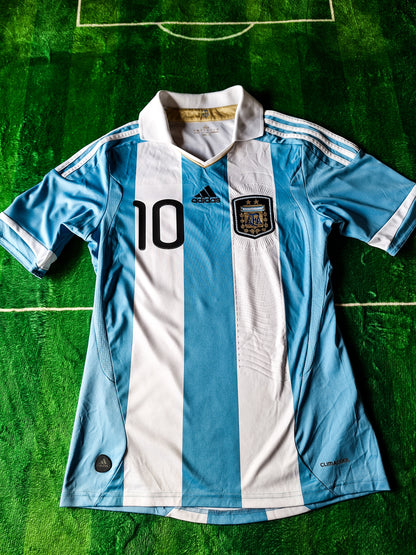 Tricou fotbal Argentina 2011, Messi 10, S