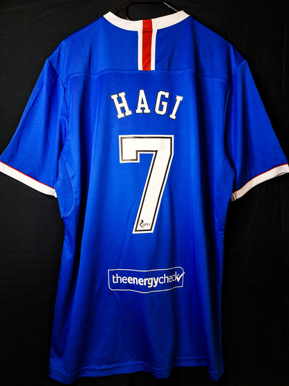Tricou fotbal Rangers 2020 2021, Hagi 7, XL