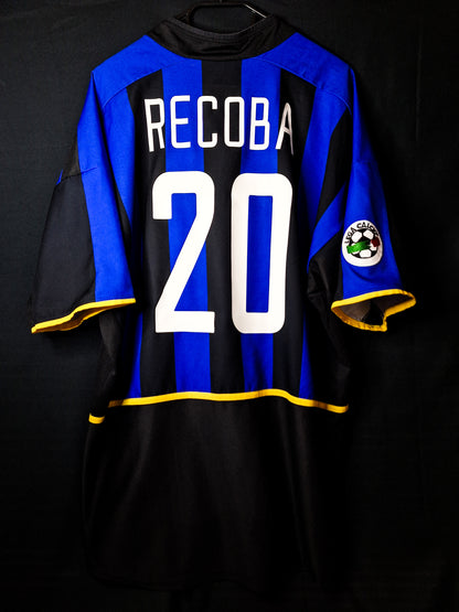 Tricou fotbal Inter Milano 2002 2003, Recoba 20, XL/XXL