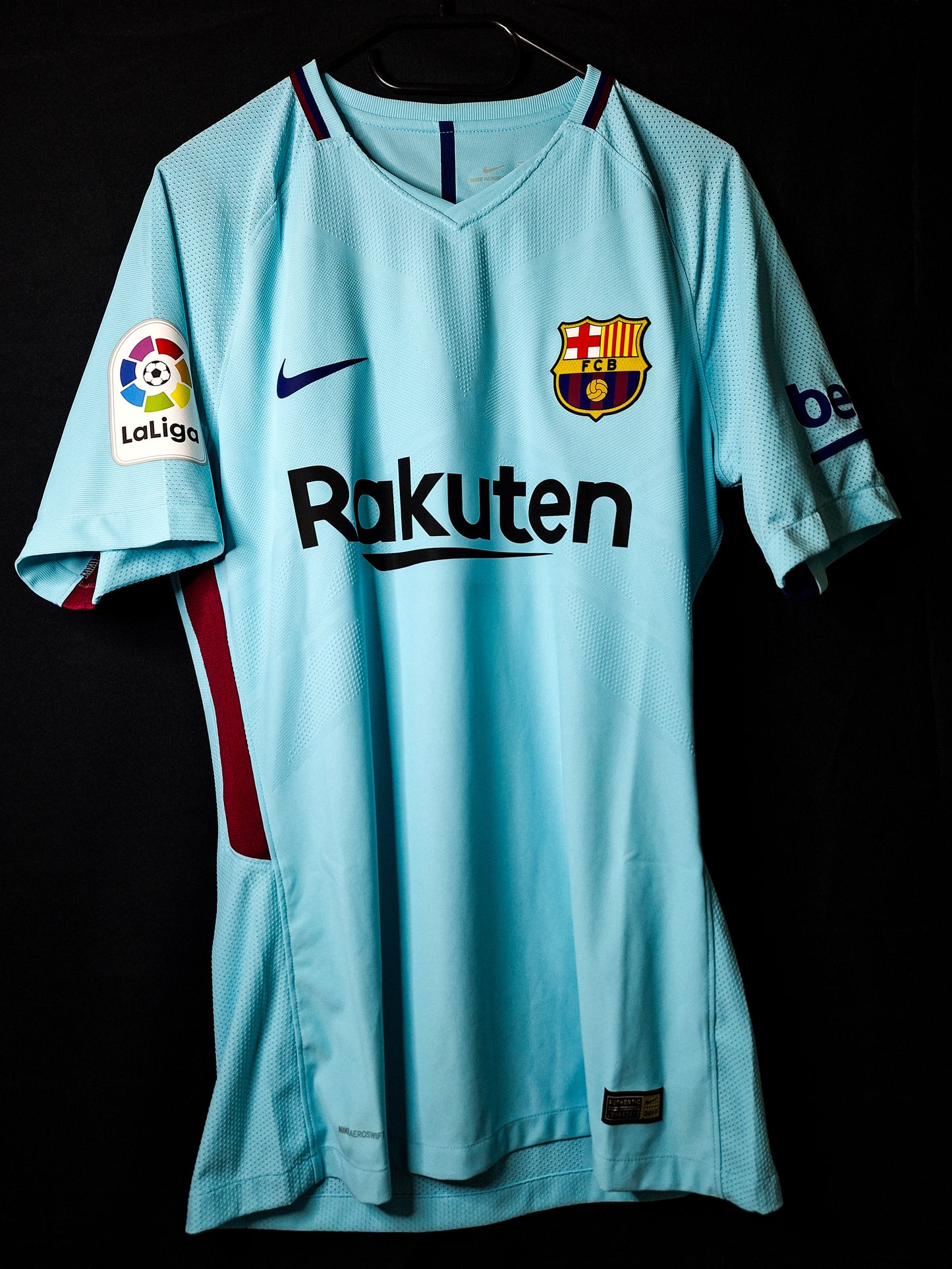 Tricou fotbal Barcelona player issue 2017-2018, Suarez 9, L/M