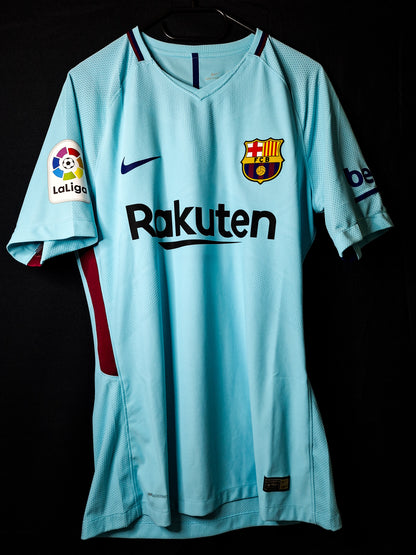 Tricou fotbal Barcelona player issue 2017-2018, Suarez 9, L/M