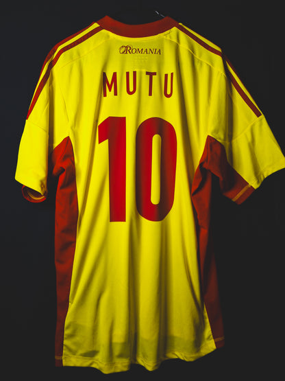 Tricou fotbal România 2012, Mutu 10, L