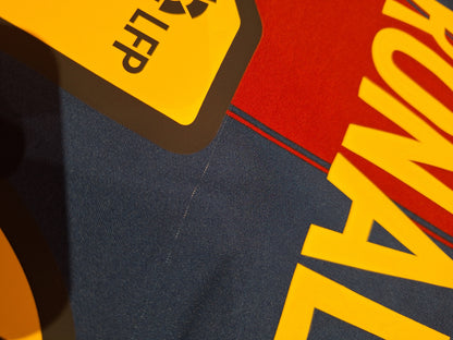 Tricou fotbal Barcelona 2003 2004, Ronaldinho 10, L