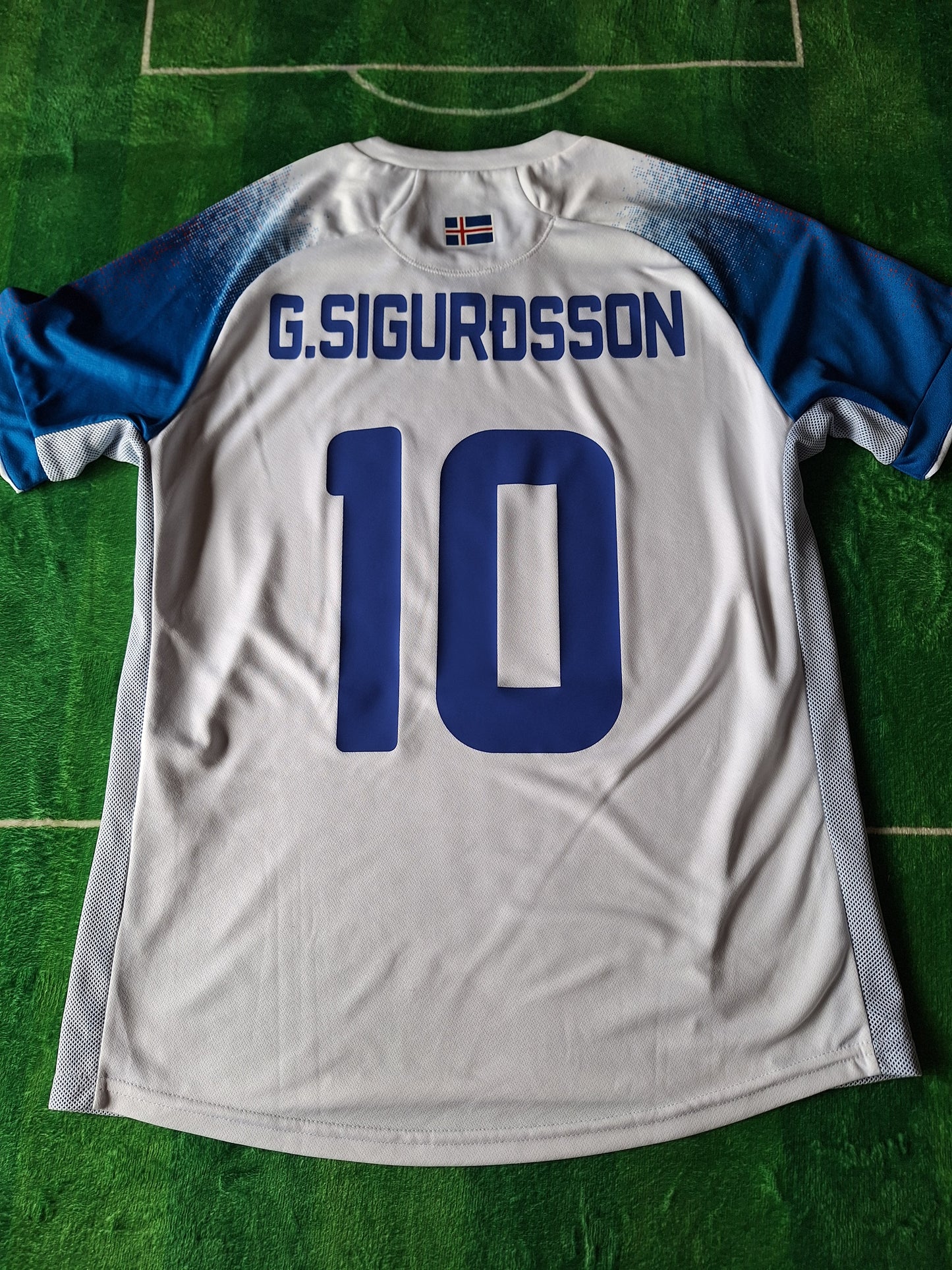 Tricou fotbal Islanda 2018, Sigurdsson 10, M
