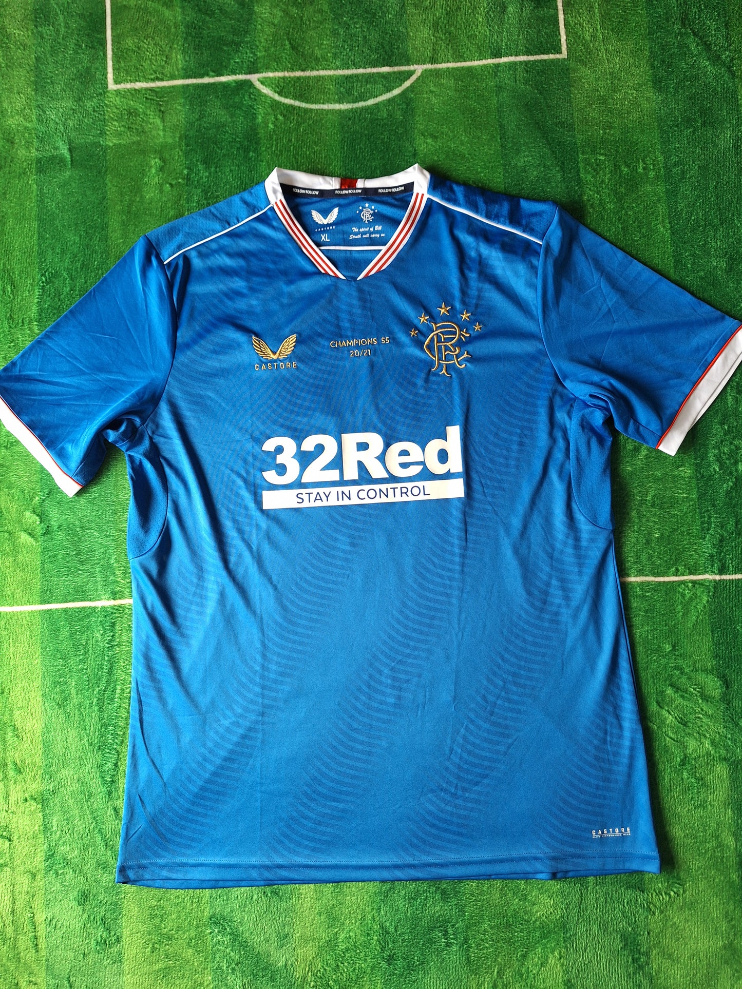 Tricou fotbal Rangers 2020 2021, Hagi 7, XL