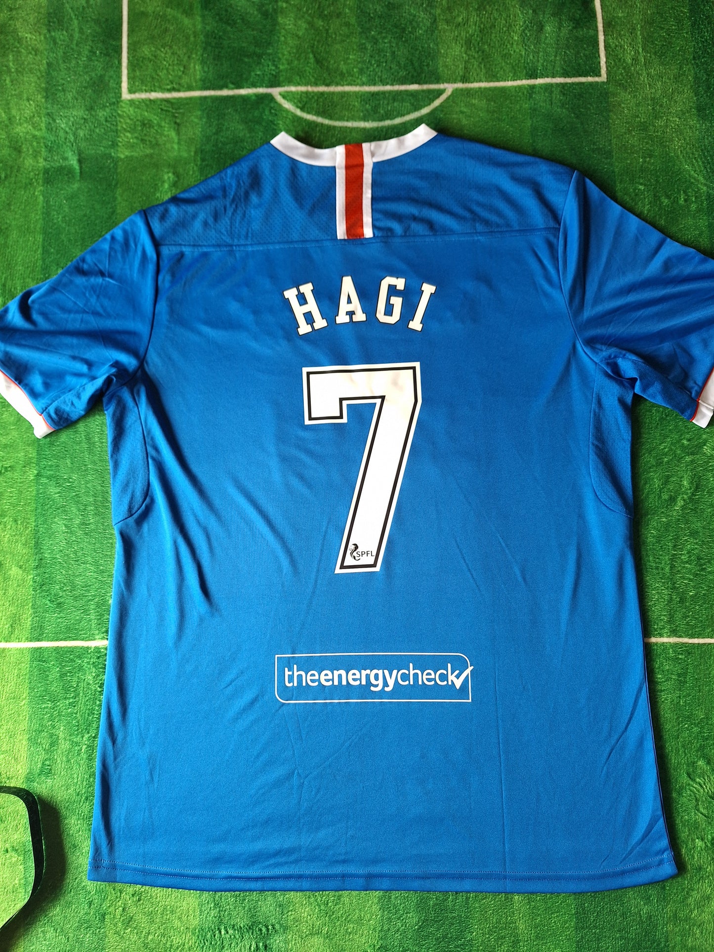 Tricou fotbal Rangers 2020 2021, Hagi 7, XL