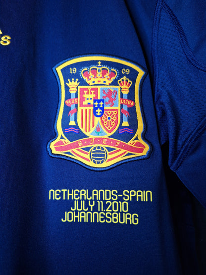 Tricou fotbal Spania 2010, Iniesta 6, S
