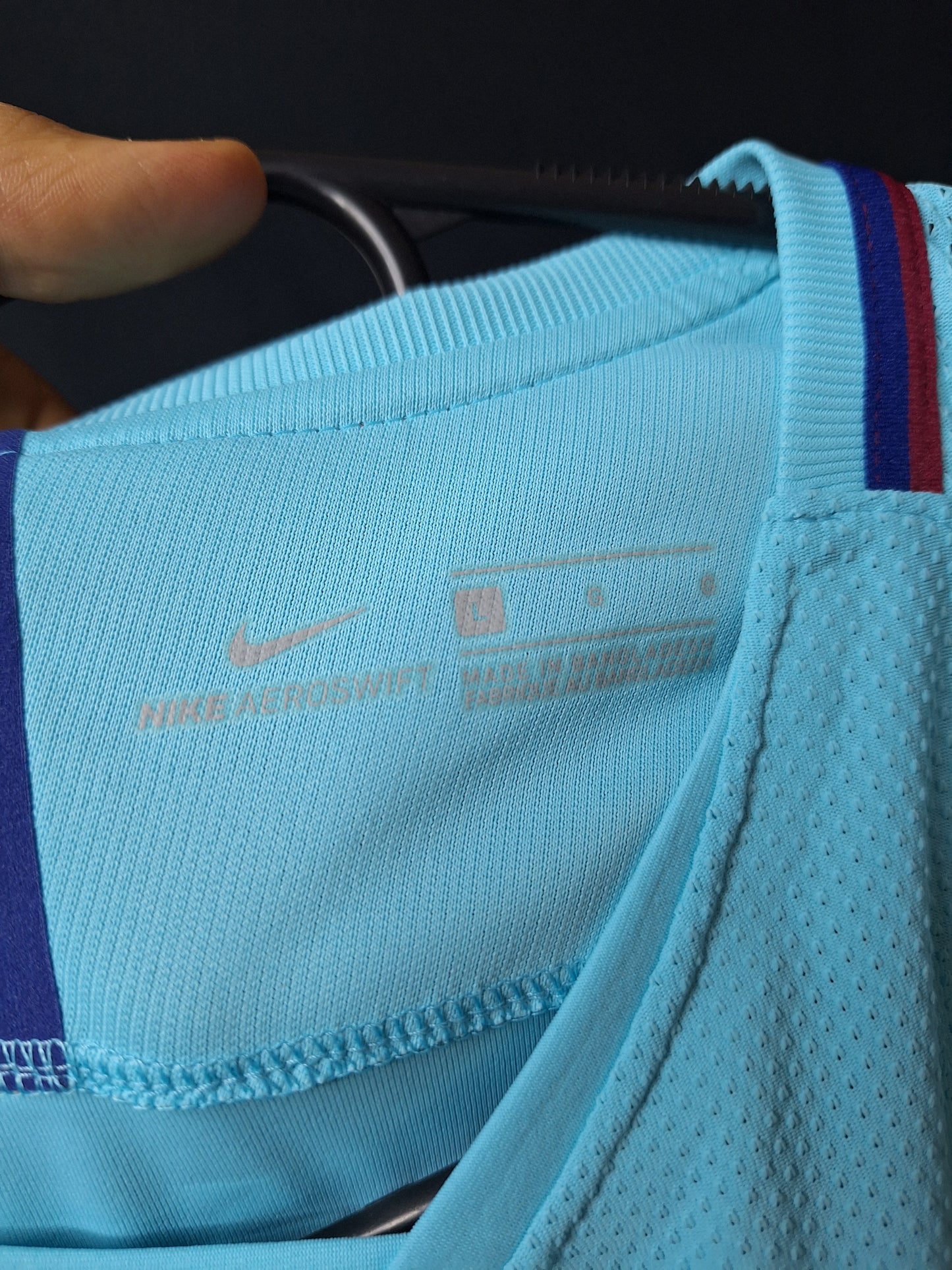 Tricou fotbal Barcelona player issue 2017-2018, Suarez 9, L/M