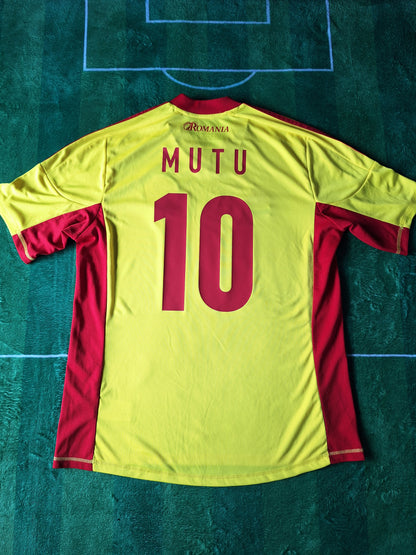 Tricou fotbal România 2012, Mutu 10, L