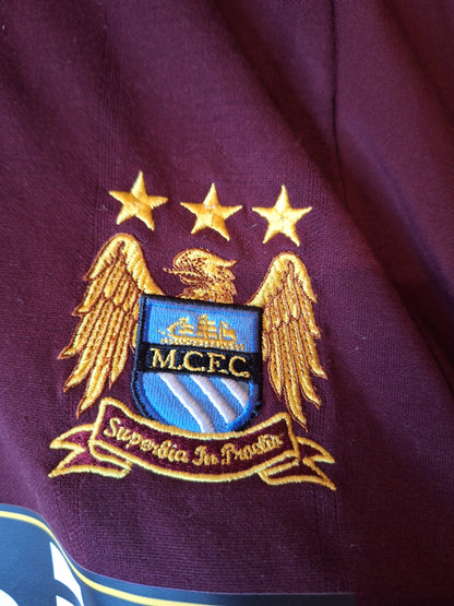 Tricou fotbal Manchester City Oasis 2012-2013, Kun Aguero 16, M
