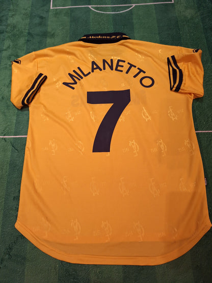 Tricou fotbal Modena 2003-2004, Milanetto 7, XL/XXL