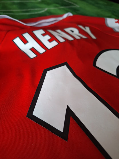 Tricou fotbal Monaco 1998, Henry 12, L