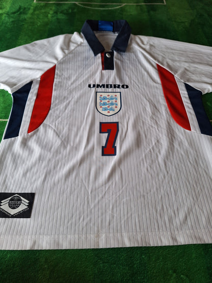 Tricou fotbal Umbro, Beckham 7, Youth/S
