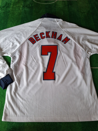 Tricou fotbal Umbro, Beckham 7, Youth/S