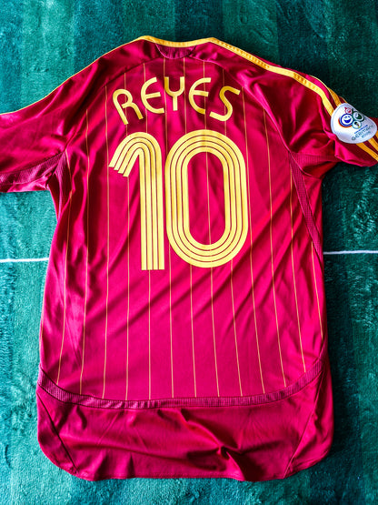 Tricou fotbal Spania 2006, Reyes, S