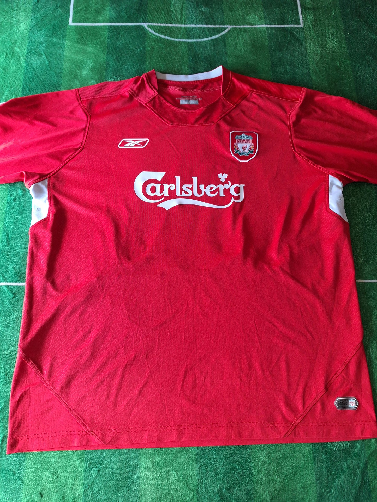 Tricou fotbal Liverpool 2005, Gerrard 8, 2XL