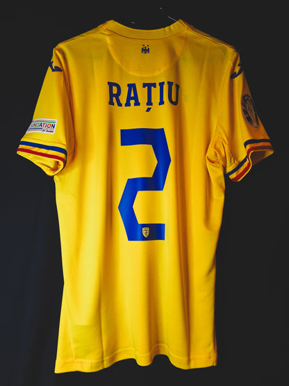 Tricou fotbal România 2024, Rațiu 2, M/L