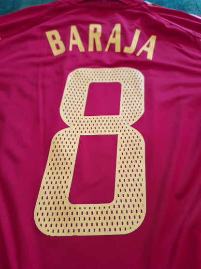 Tricou fotbal Spania 2004, Ruben Baraja, L