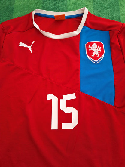 Tricou fotbal Cehia 2012, Milan Baros 15, M