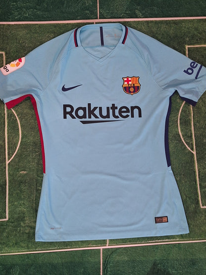 Tricou fotbal Barcelona player issue 2017-2018, Suarez 9, L/M