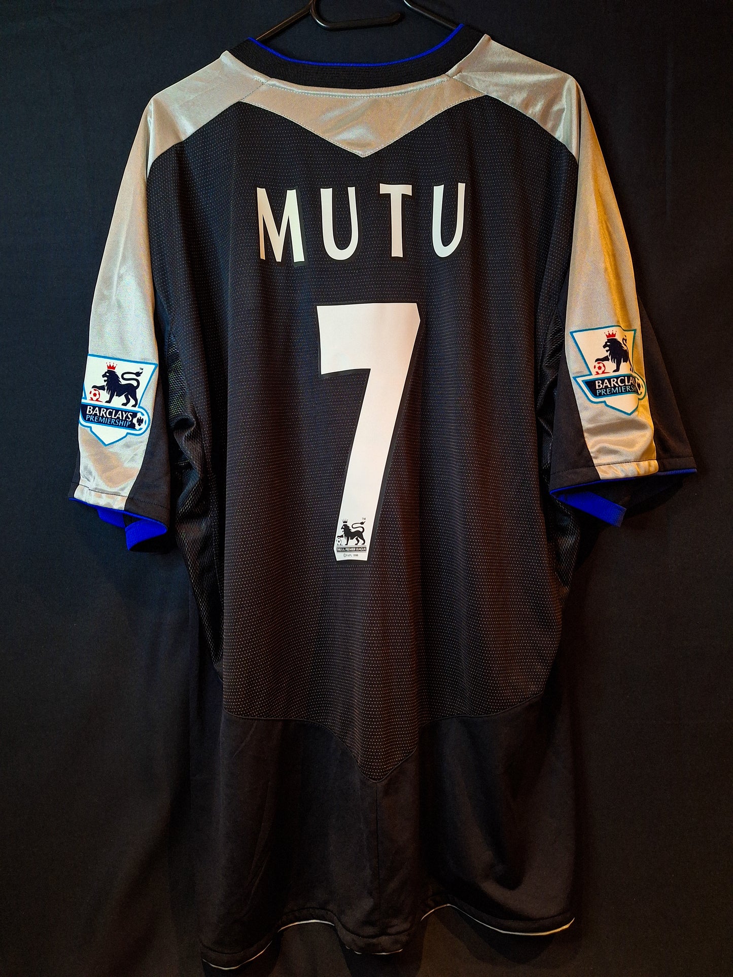 Tricou fotbal Chelsea 2004-2005, Mutu 7, XXL/3XL