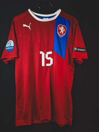Tricou fotbal Cehia 2012, Milan Baros 15, M