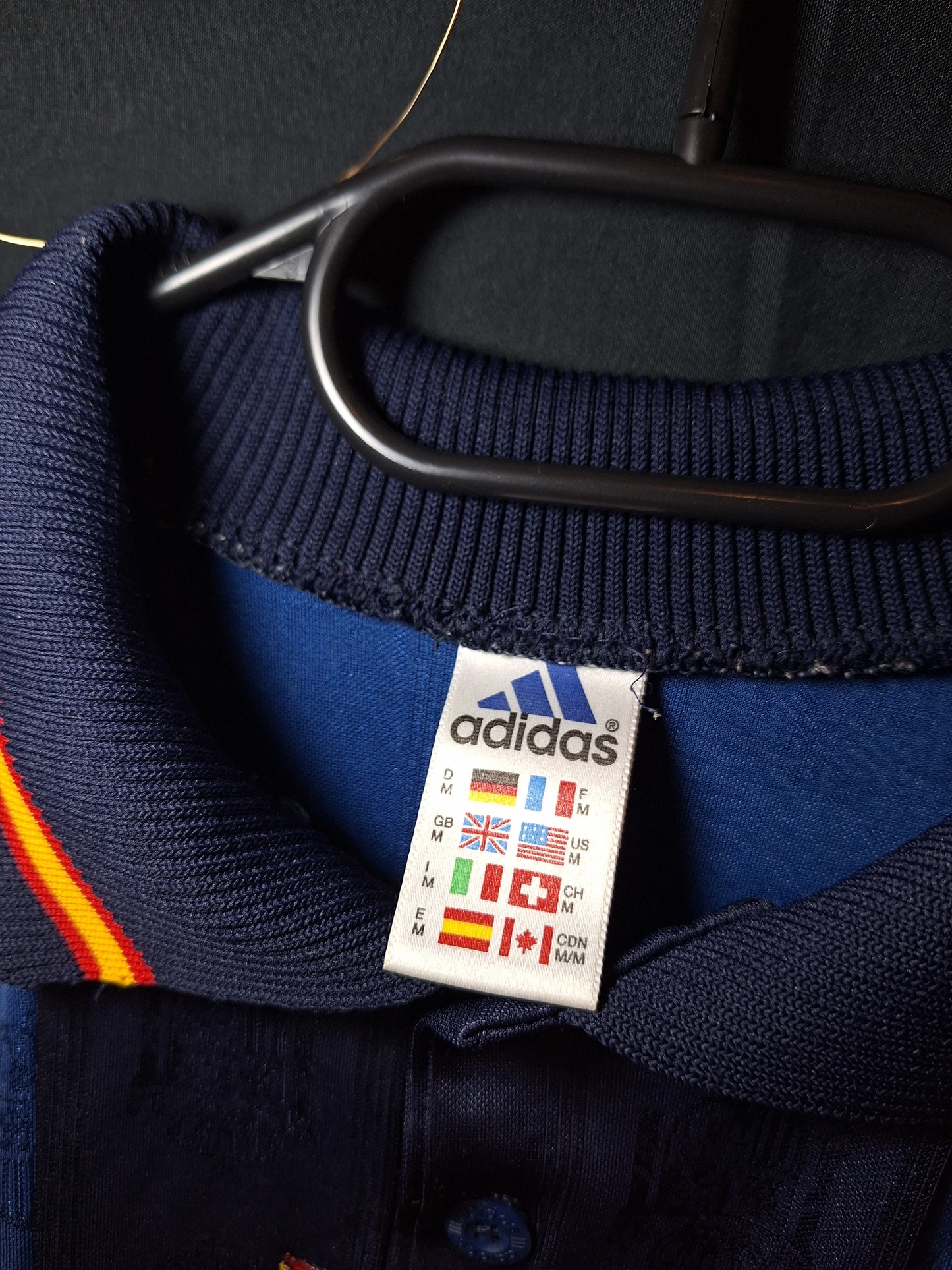 Tricou fotbal Spania 1999, S/M