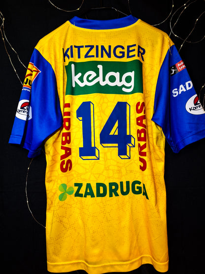 Tricou volei SK Aich/Dob match worn, Kitzinger 14, M/L