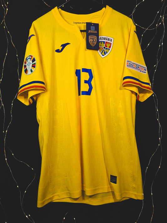 Tricou fotbal România 2024, Mihăilă 13, L/XL