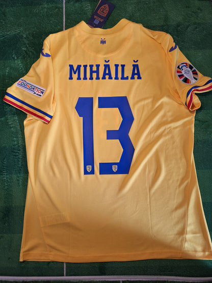 Tricou fotbal România 2024, Mihăilă 13, L/XL