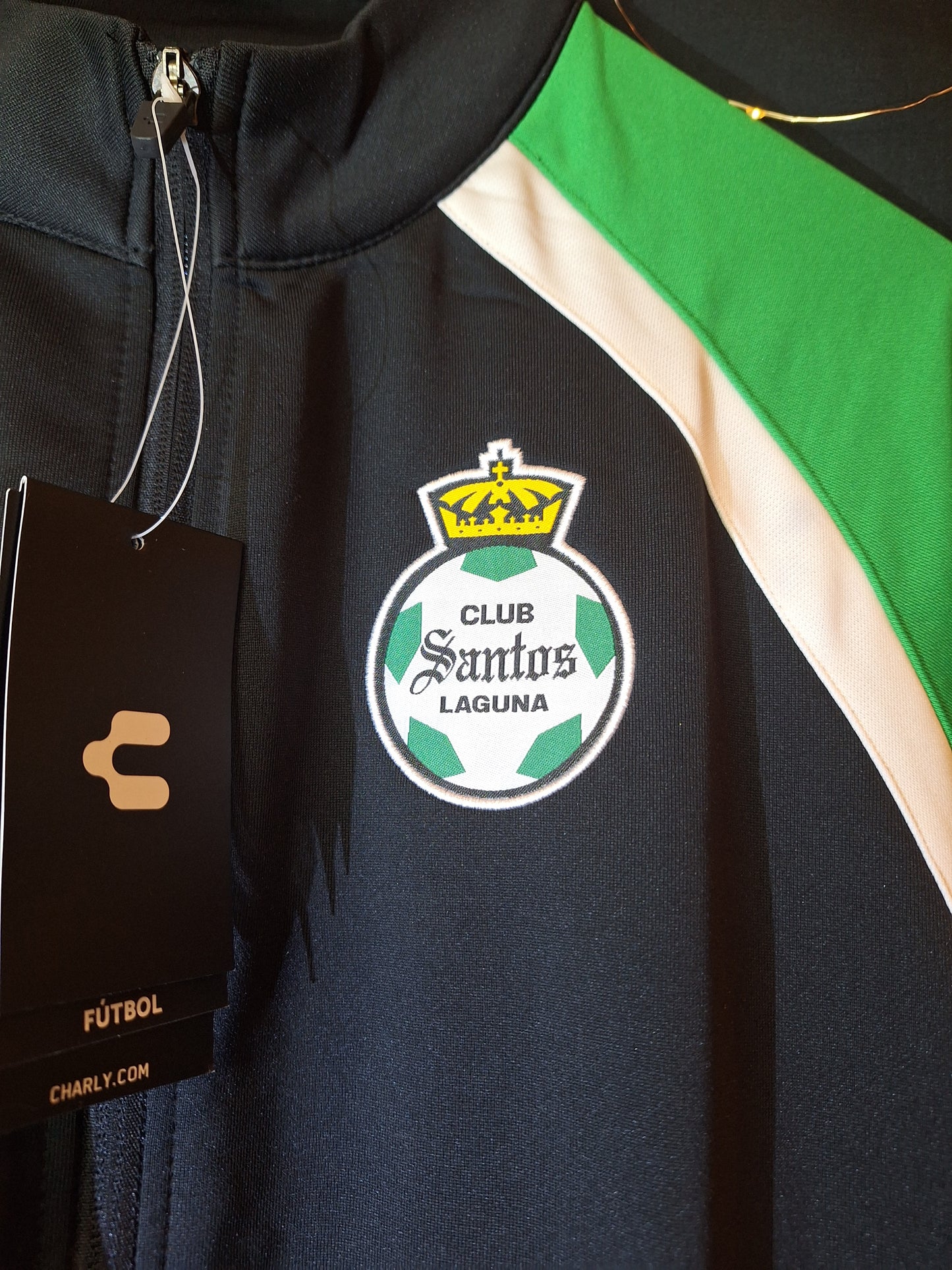 Bluză fotbal de prezentare/casual Santos Laguna, M/S