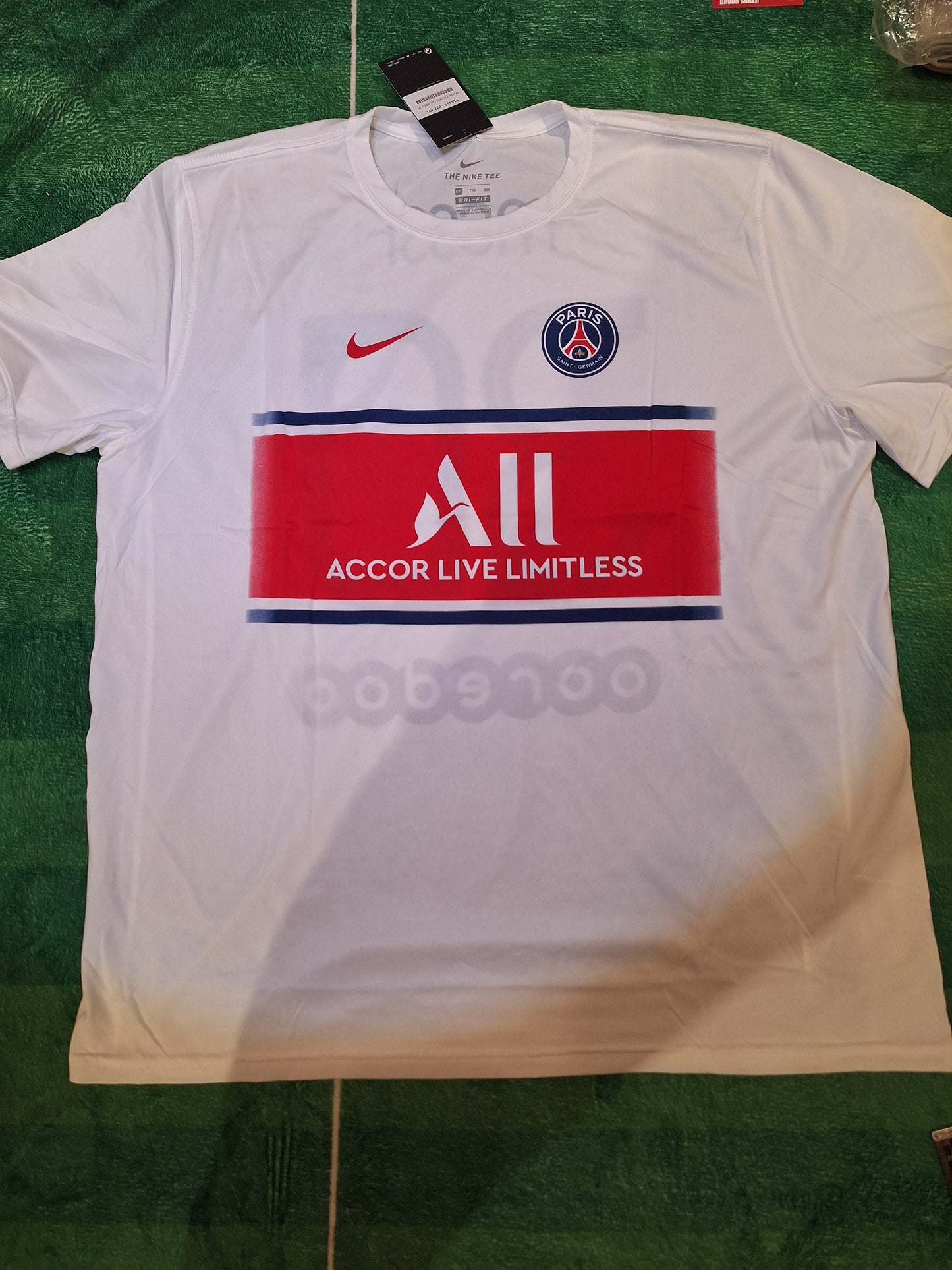 Tricou fotbal casual bumbac PSG, Messi 30, XXL