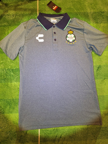Tricou polo de antrenament/prezentare/casual Santos Laguna, S/M