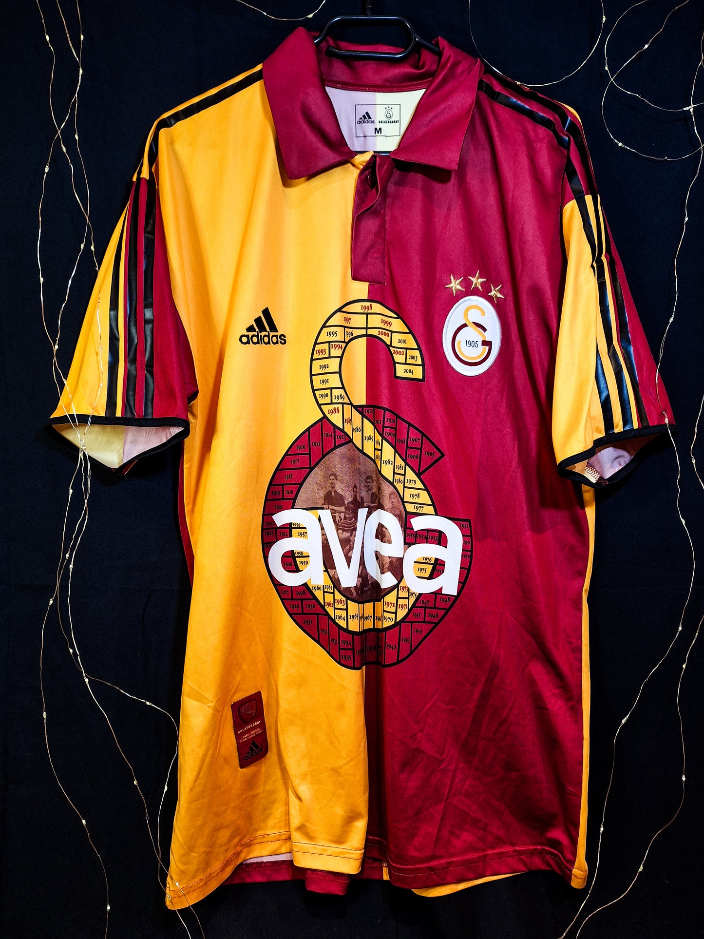 Tricou fotbal Galatasaray 2005-2006, model centenar, Frank Ribery 28, M/L