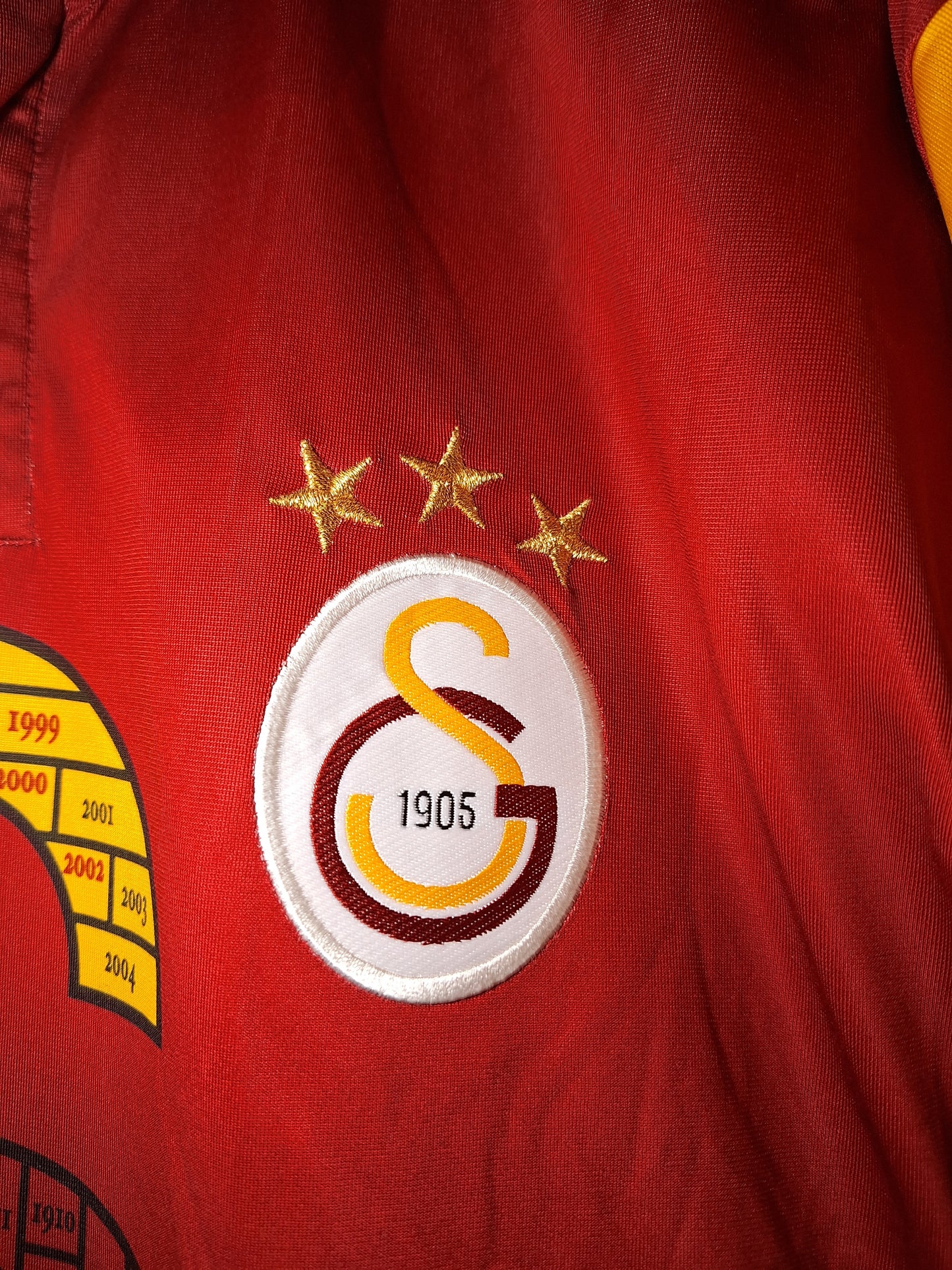 Tricou fotbal Galatasaray 2005-2006, model centenar, Frank Ribery 28, M/L