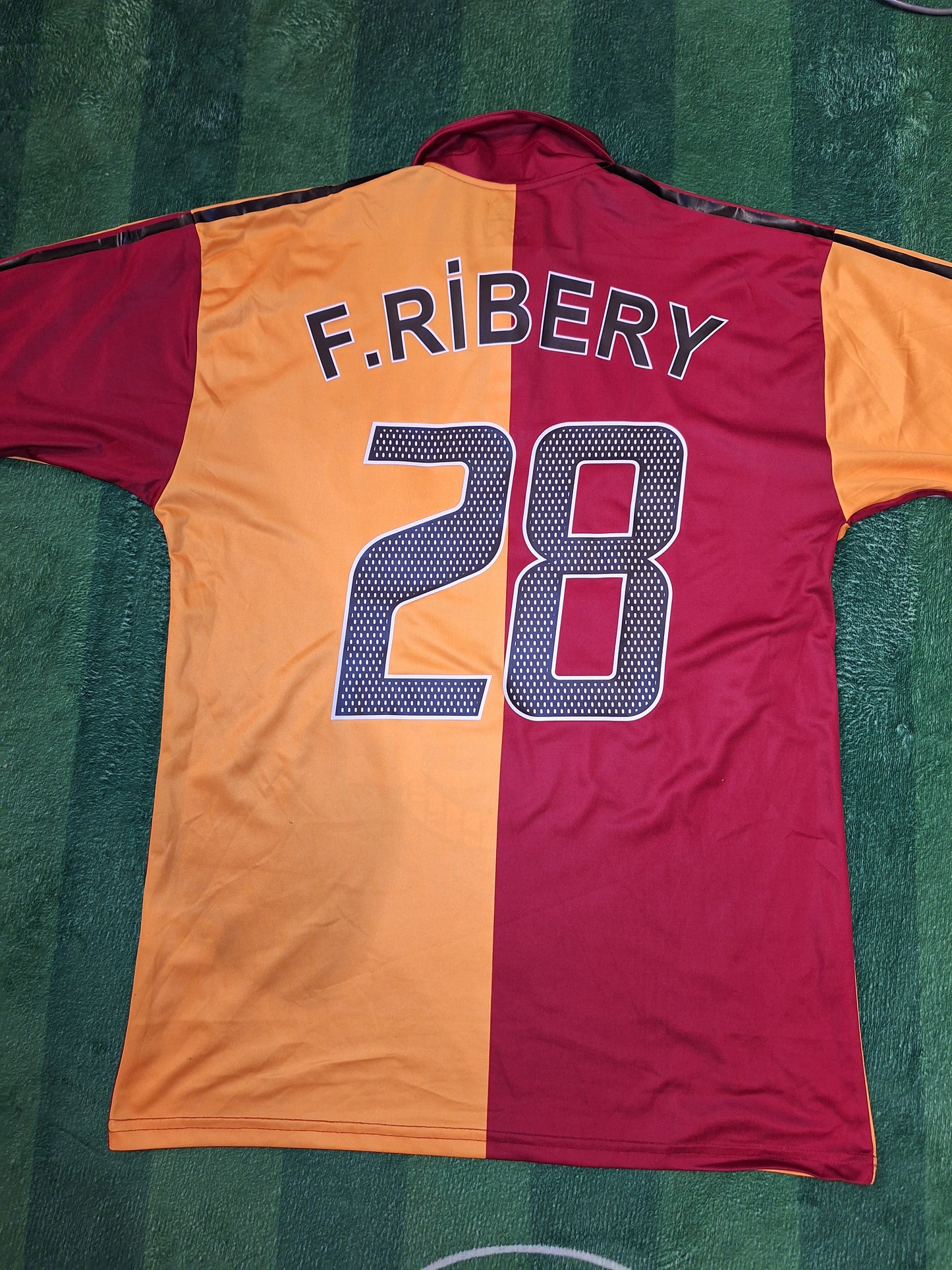 Tricou fotbal Galatasaray 2005-2006, model centenar, Frank Ribery 28, M/L