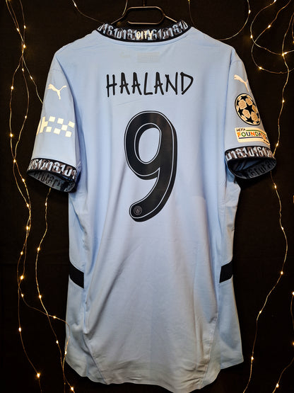 Tricou fotbal Manchester City, Haaland 9, player issue, L