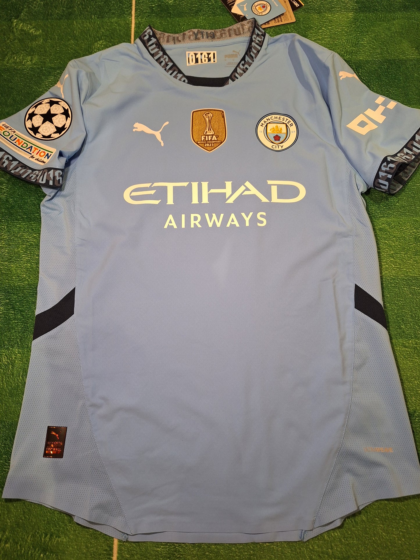 Tricou fotbal Manchester City, Haaland 9, player issue, L