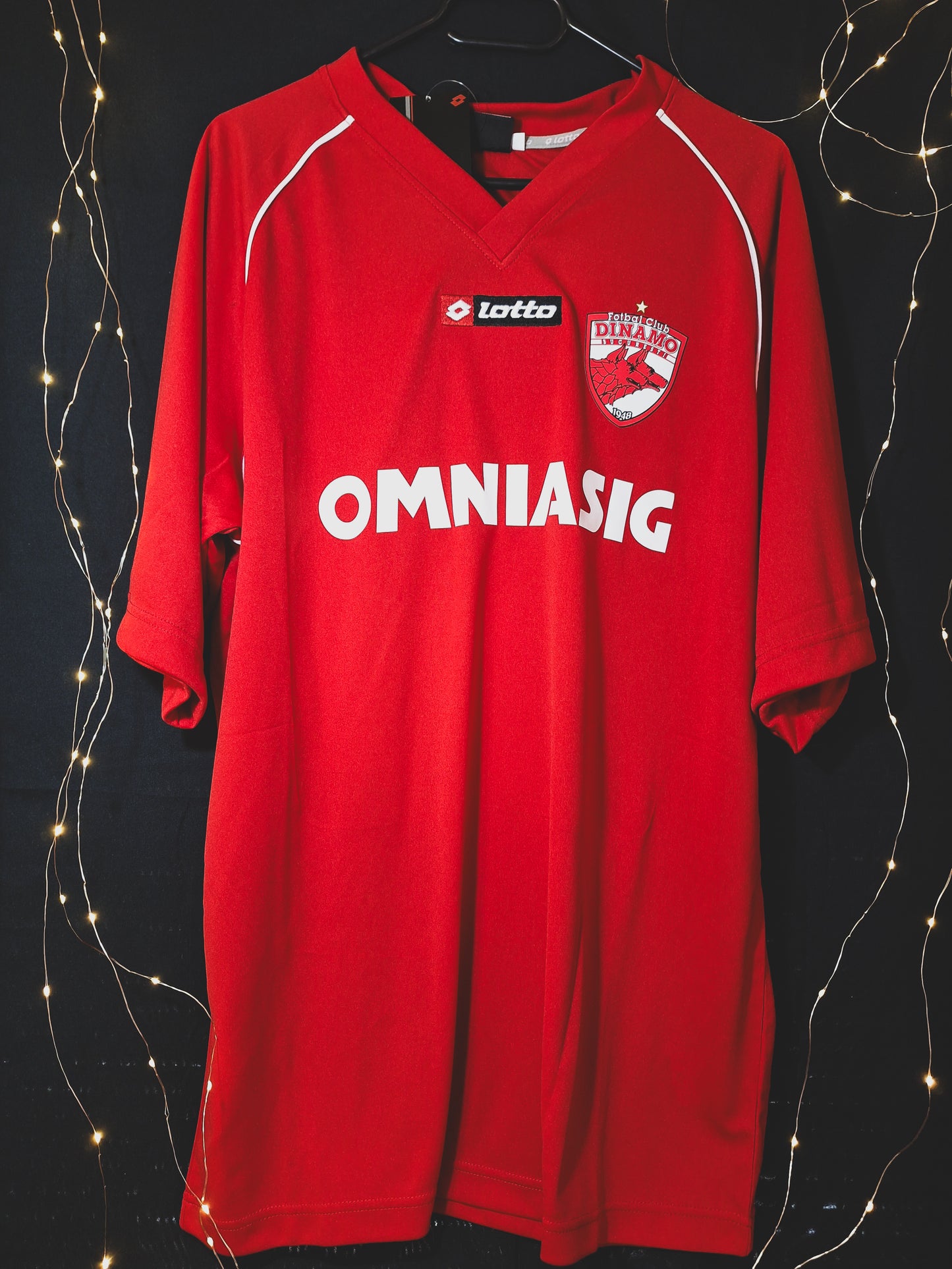 Tricou fotbal + șort Dinamo Bucuresti, Danciulescu 10, XL