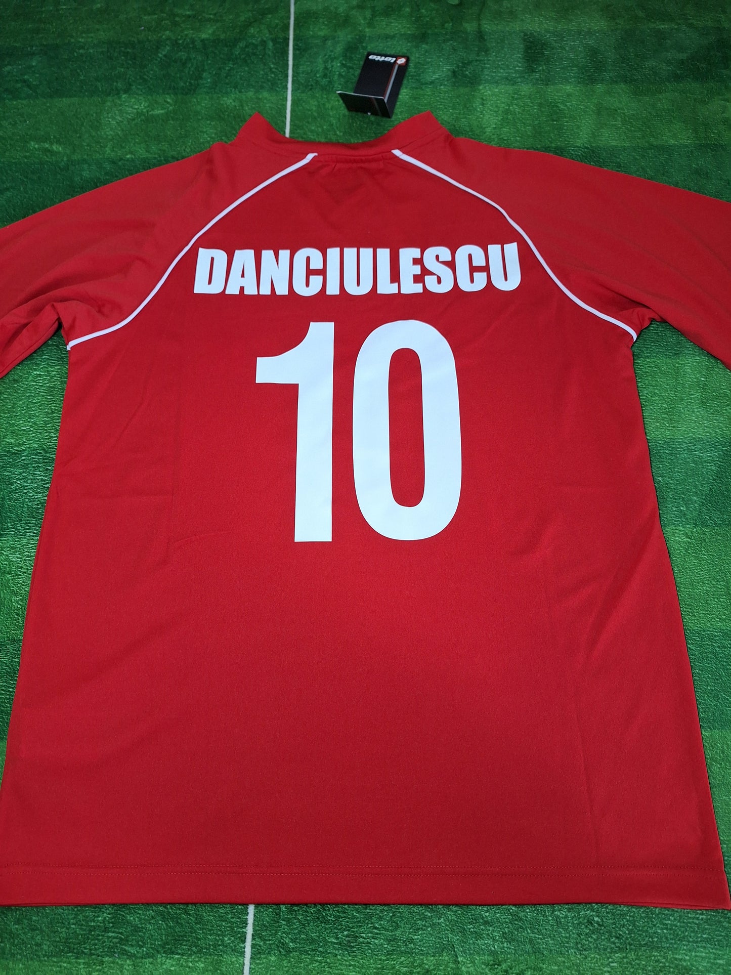Tricou fotbal + șort Dinamo Bucuresti, Danciulescu 10, XL