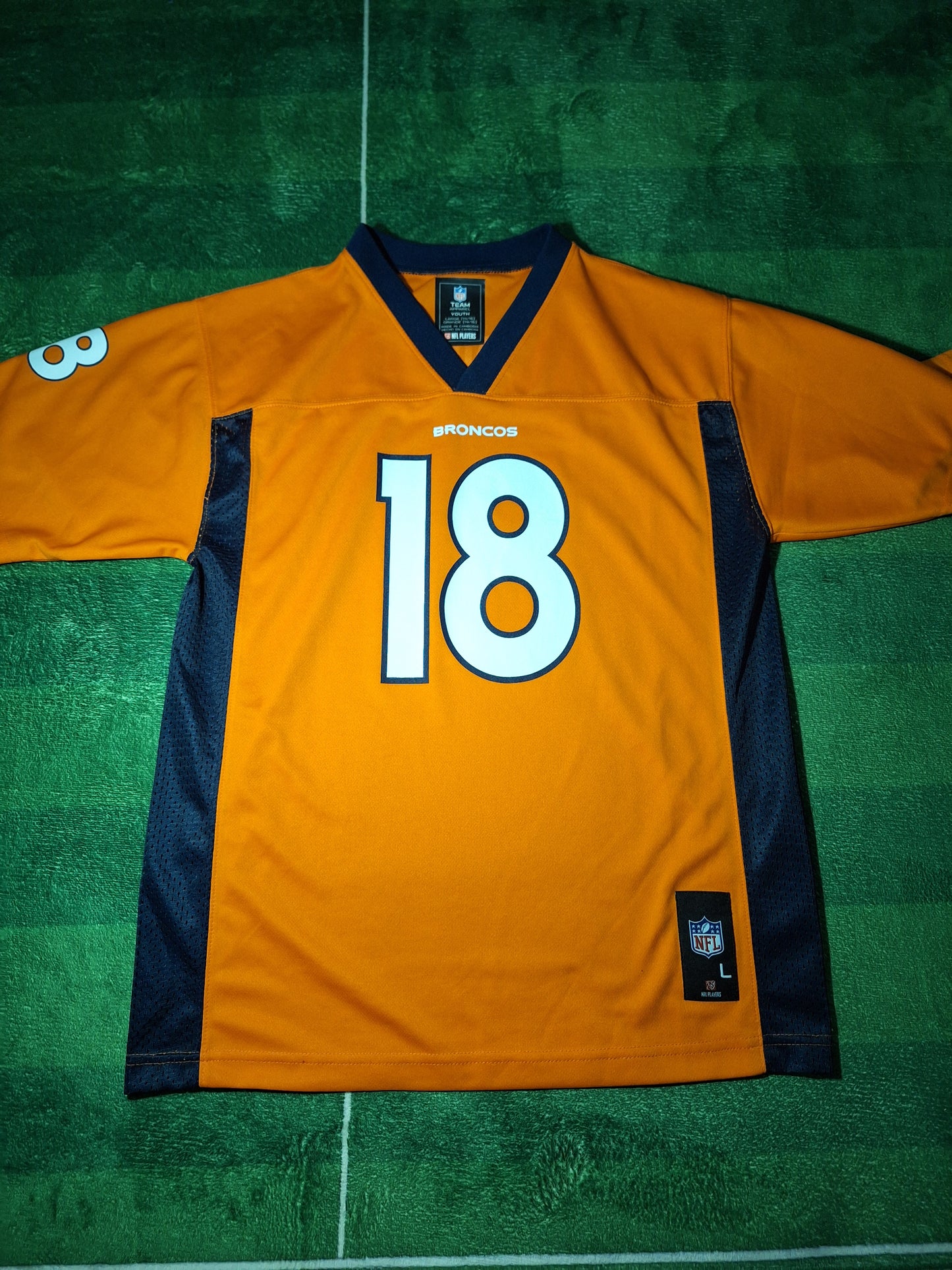 Tricou fotbal American NFL, Broncos, Manning, S