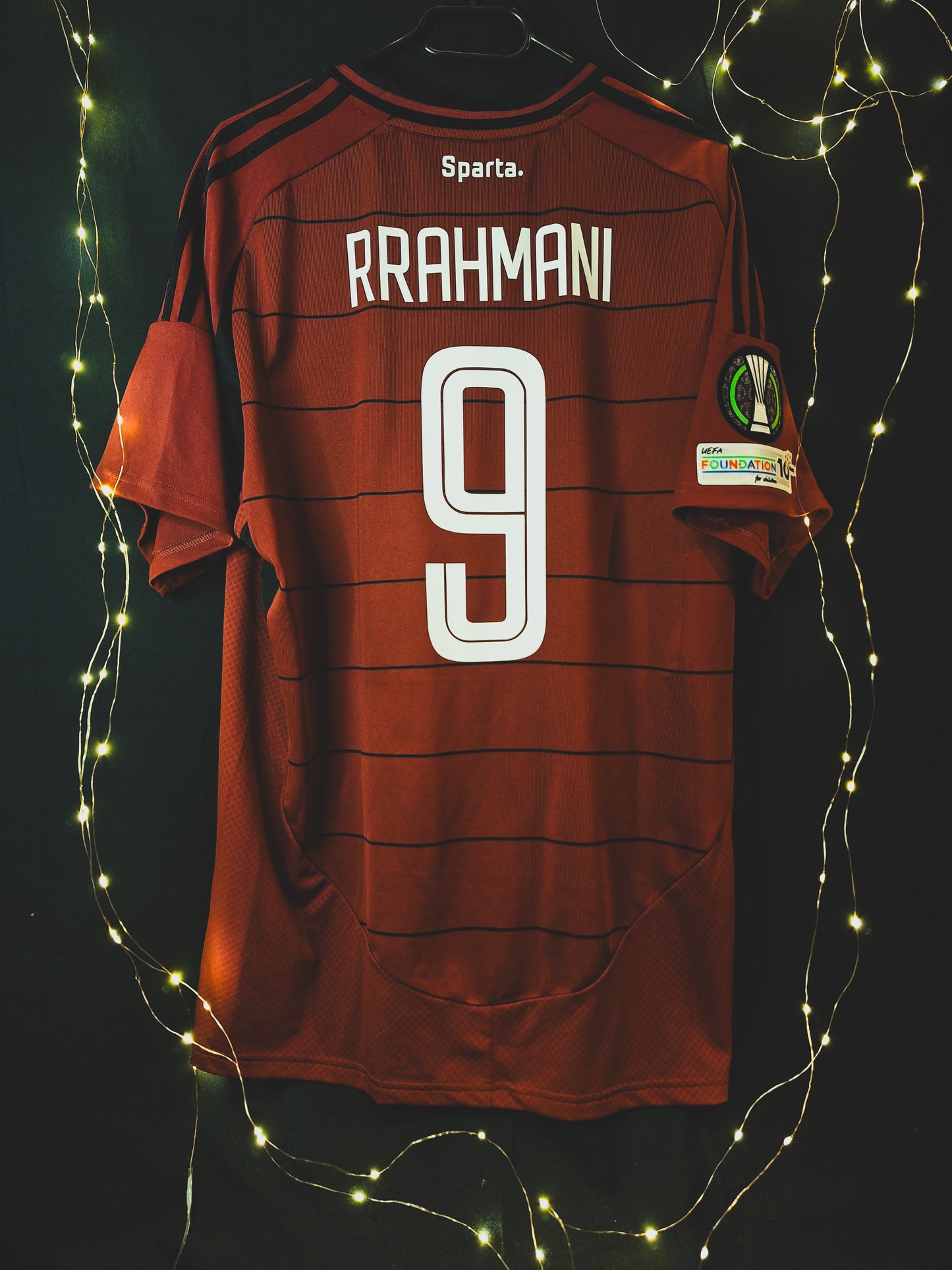 Tricou fotbal Sparta Praga 2024-2026, Albion Rrahmani 9, XL