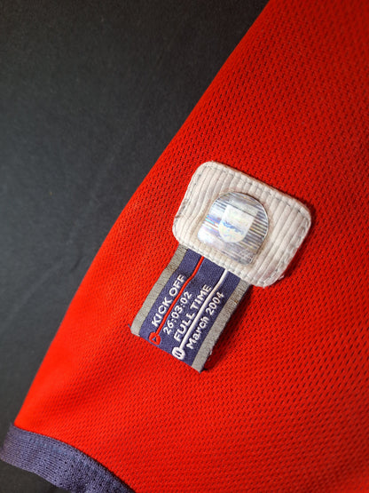 Tricou fotbal Anglia away 2002, Beckham 7, XL