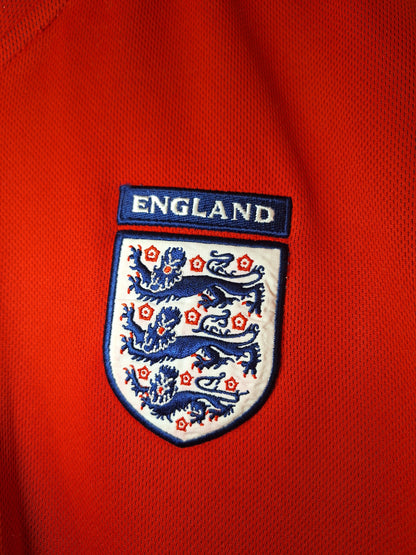 Tricou fotbal Anglia away 2002, Beckham 7, XL