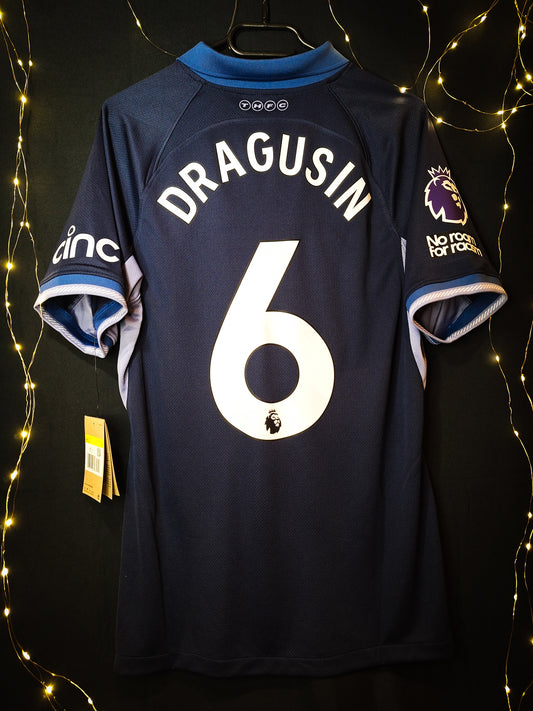Tricou fotbal Tottenham 2023-2024, Drăgușin 6, S/M