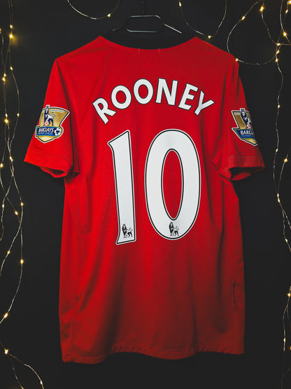 Tricou fotbal Man United 2009-2010, Rooney 10, S
