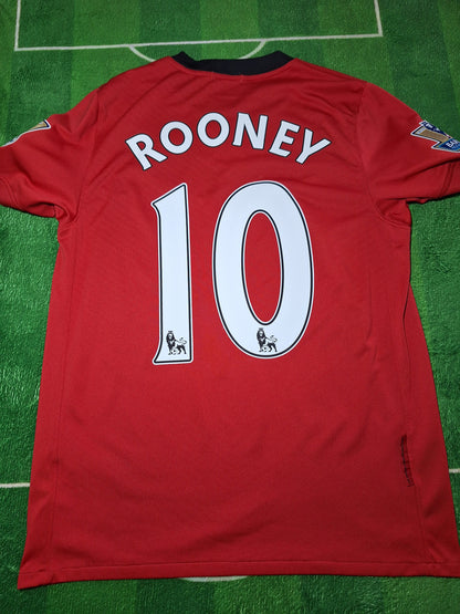 Tricou fotbal Man United 2009-2010, Rooney 10, S